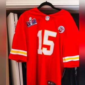 Mahommes Super Bowl jersey